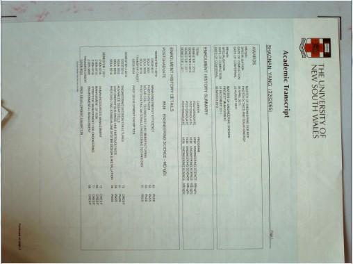 成績(jī)單翻譯