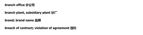 合同翻譯專業(yè)術(shù)語(yǔ)，商務(wù)英語(yǔ)合同專用術(shù)語(yǔ)分享