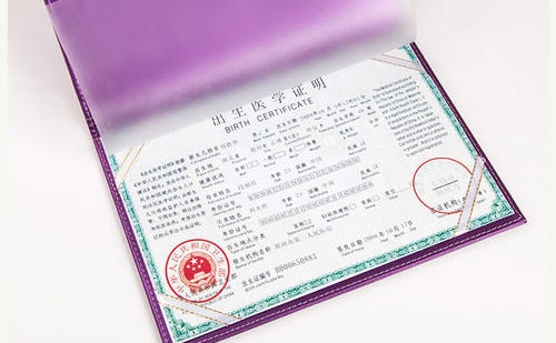 出生證明英文翻譯-公證認(rèn)證蓋章